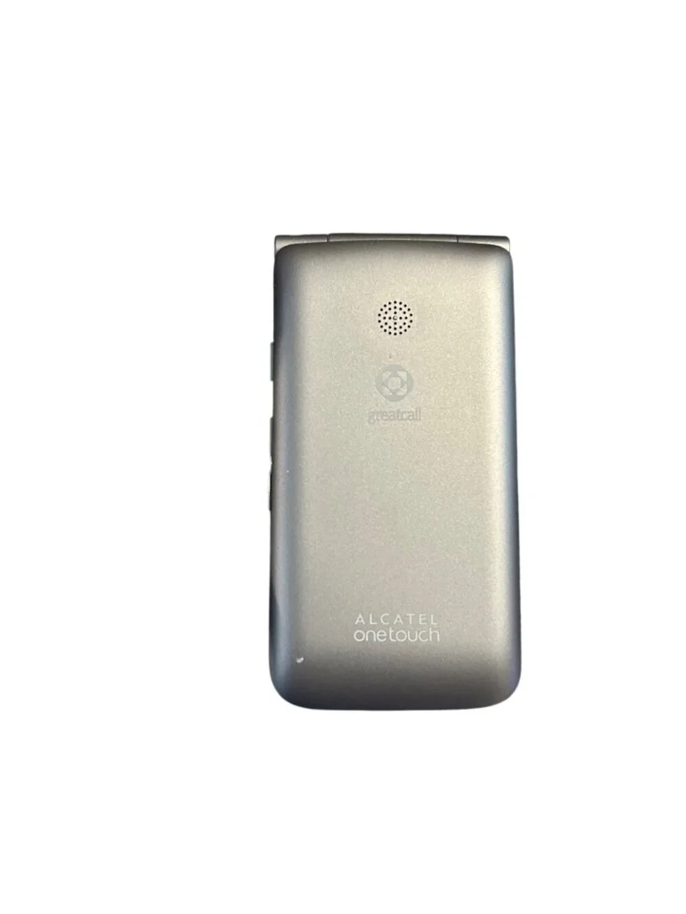 Jitterbug Flip Silver Easy-To-Use Cell Phone W/ Charger & Box - No Contracts